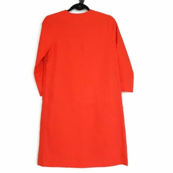 NWT Emerson Fry Mod dress in red linen - Picture 3 of 6